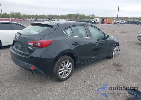 2015 Mazda Mazda3 I Touring z USA, uszkodzony, nr VIN 3MZBM1L76FM185394